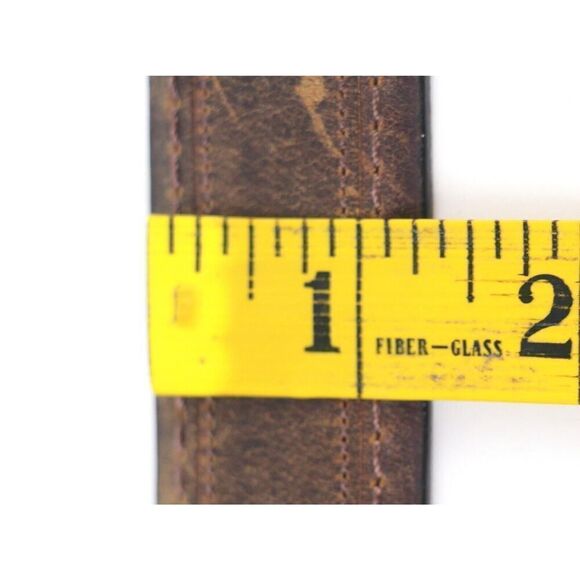 Nautica BROWN GENUINE LEATHER 1 1/4"Wd CASUAL DRESS MEN'S BELT Sz 40 (F82 - Picture 9 of 13